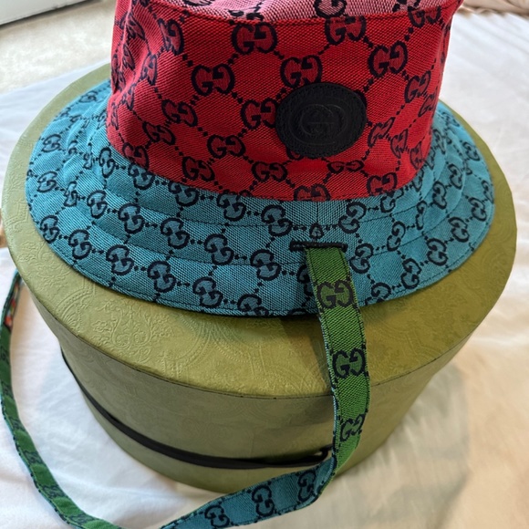 Gucci Multicolor Reversible bucket Hat - Picture 3 of 4